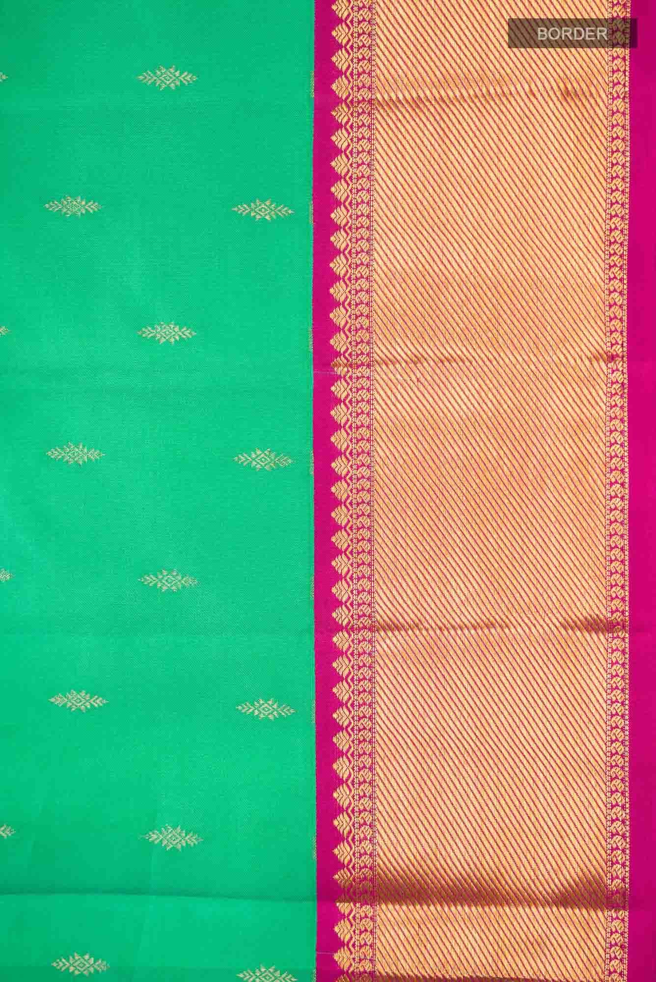Green Kanchipuram Silk Saree