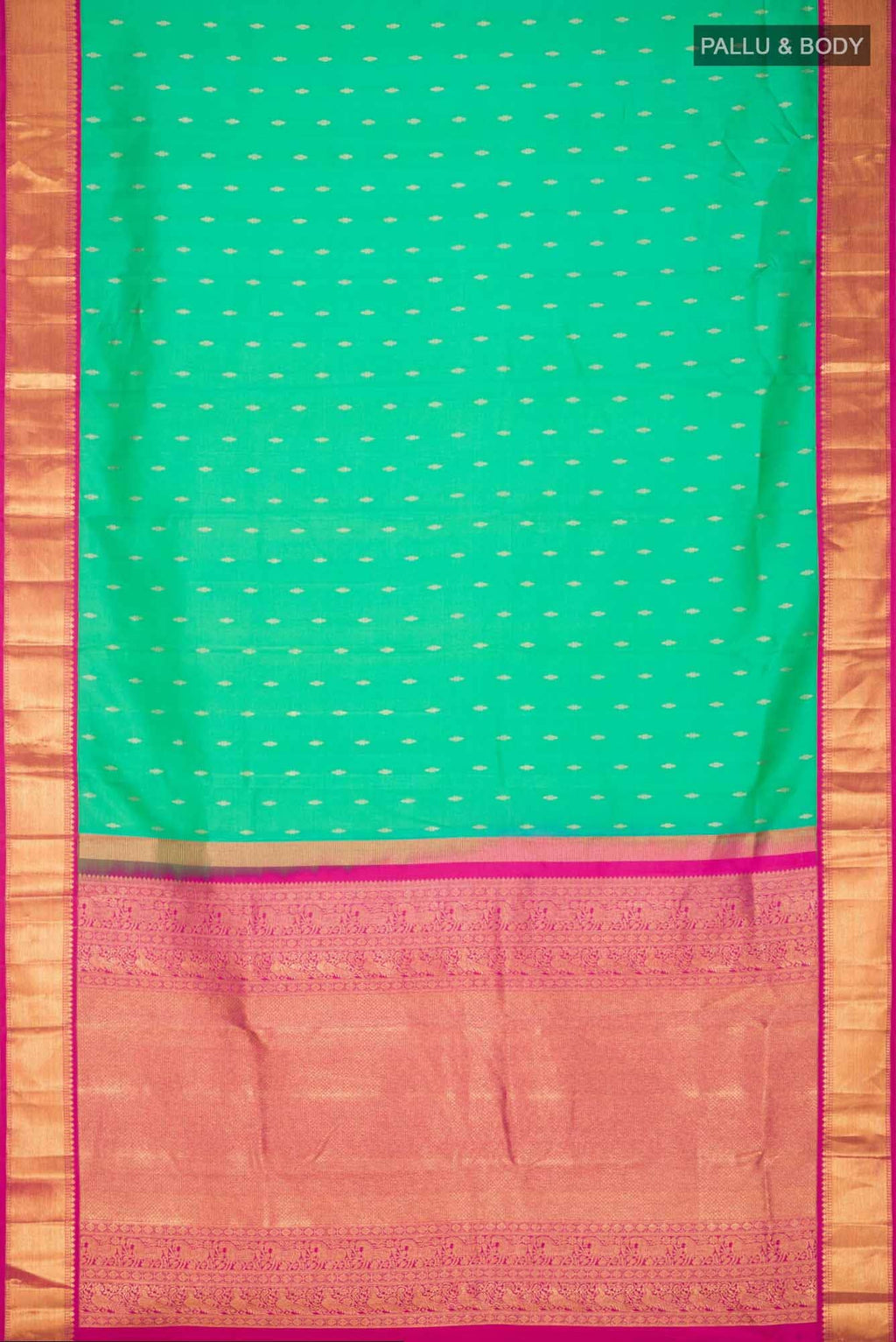 Green Kanchipuram Silk Saree