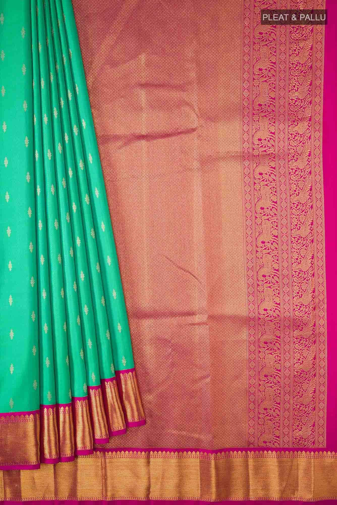 Green Kanchipuram Silk Saree