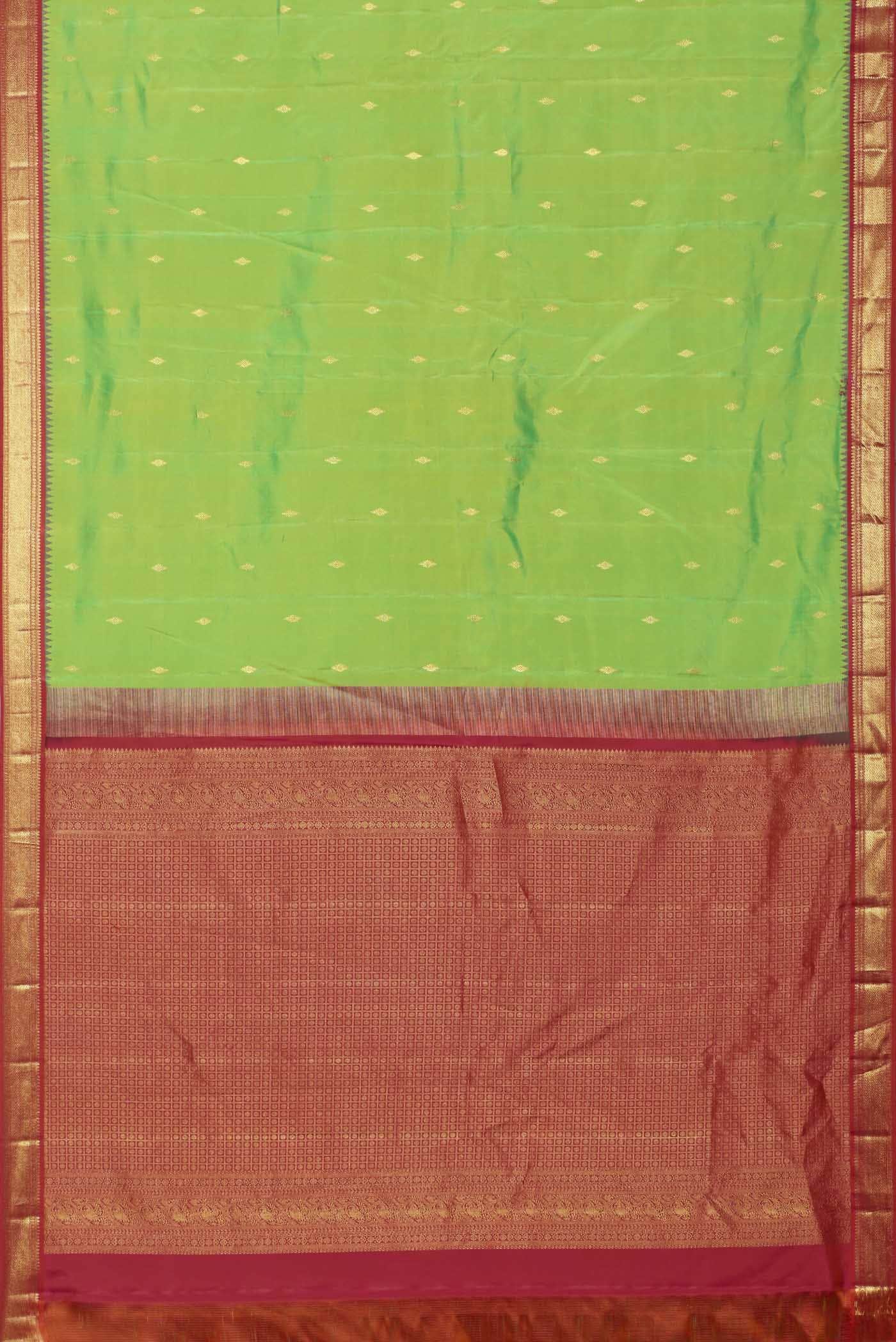 Green Kanchipuram Silk Saree