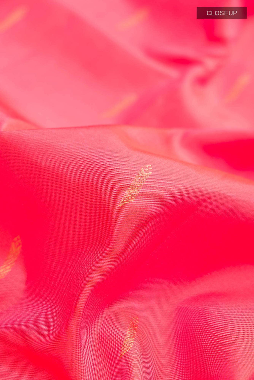 Orange Kanchipuram Silk Saree