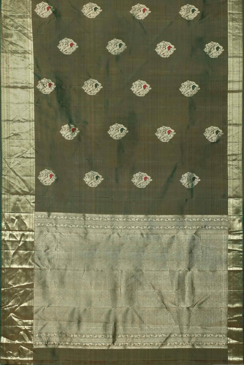 Green Kanchipuram Silk Saree