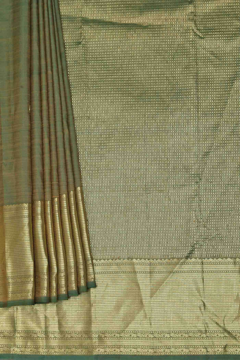 Green Kanchipuram Silk Saree