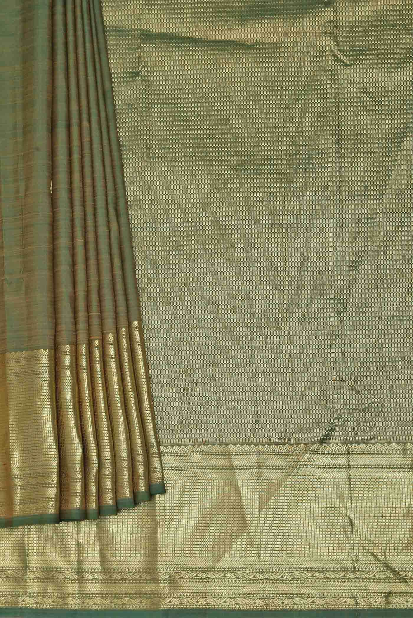 Green Kanchipuram Silk Saree