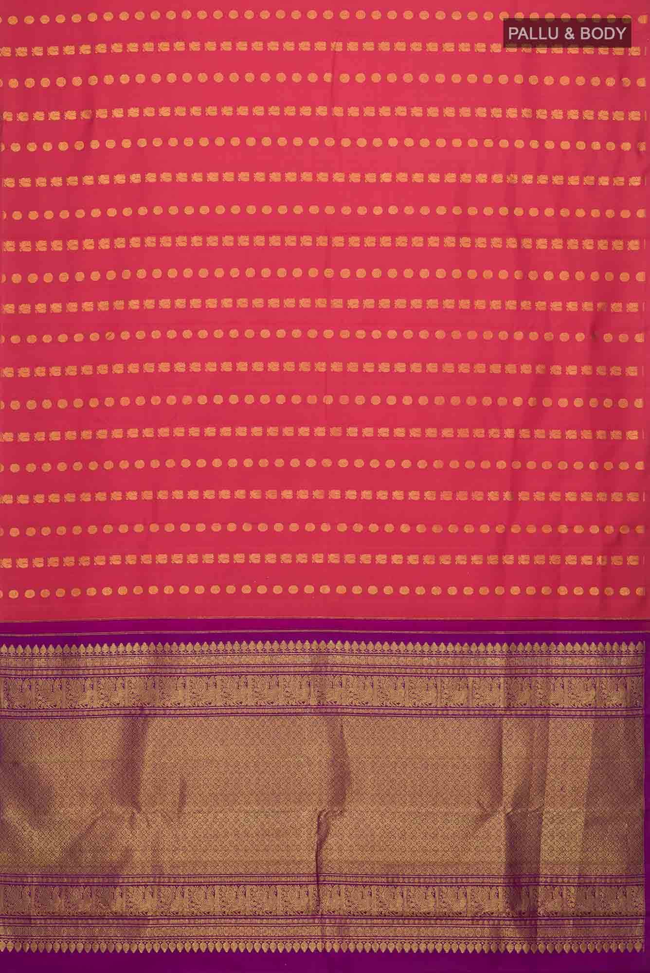 Red Kanchipuram Silk Saree