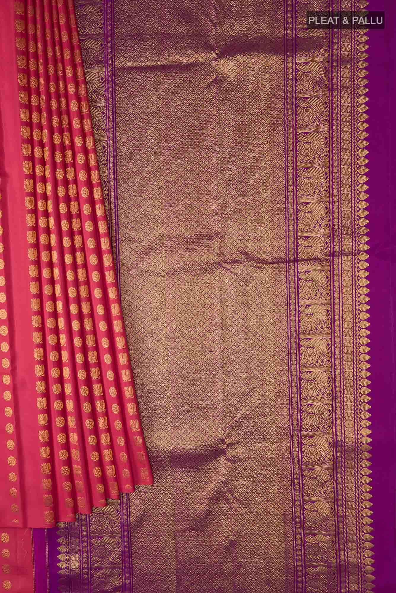 Red Kanchipuram Silk Saree