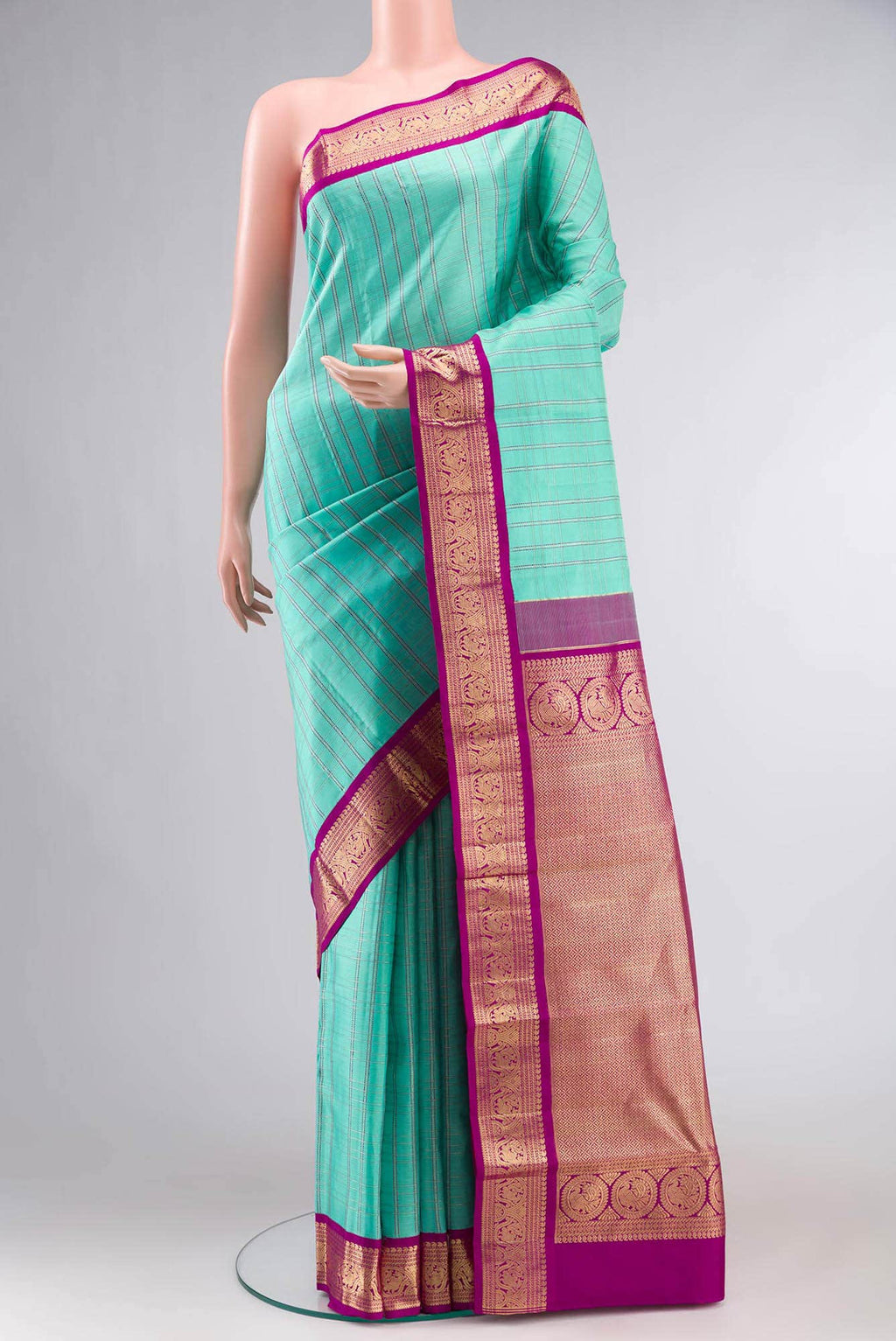 Green Kanchipuram Silk Saree
