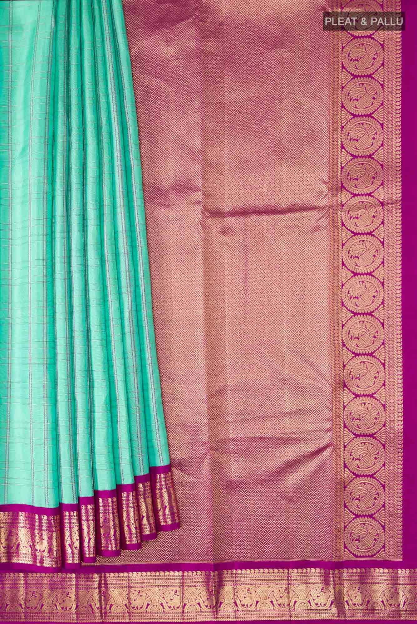 Green Kanchipuram Silk Saree
