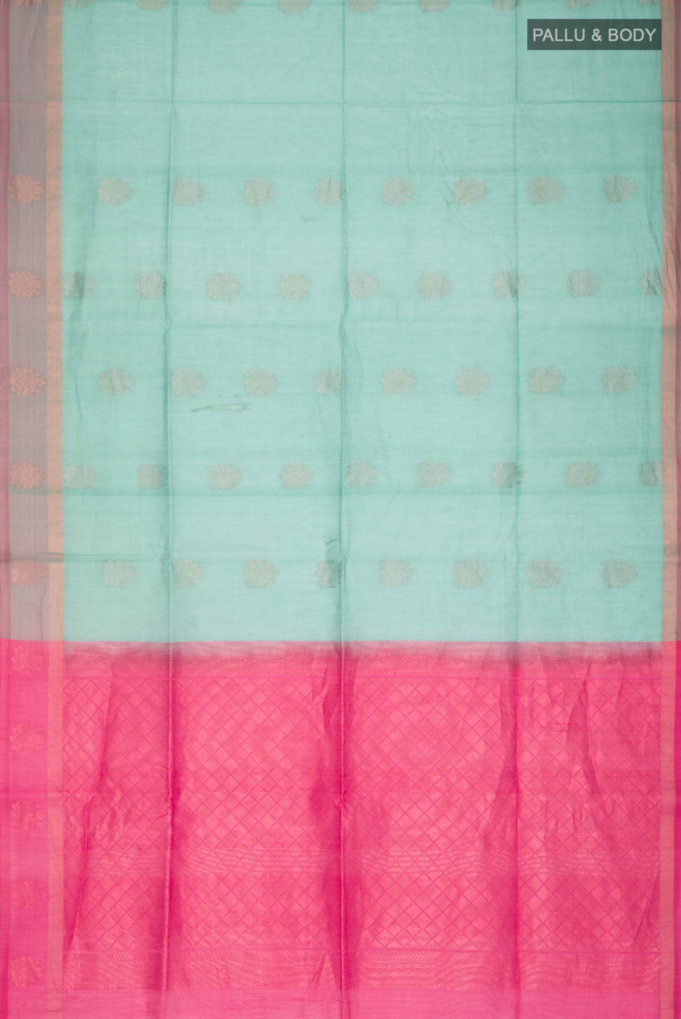Green Silk Cotton Saree