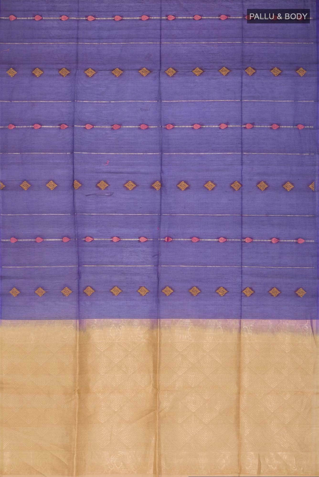 Blue Silk Cotton Saree