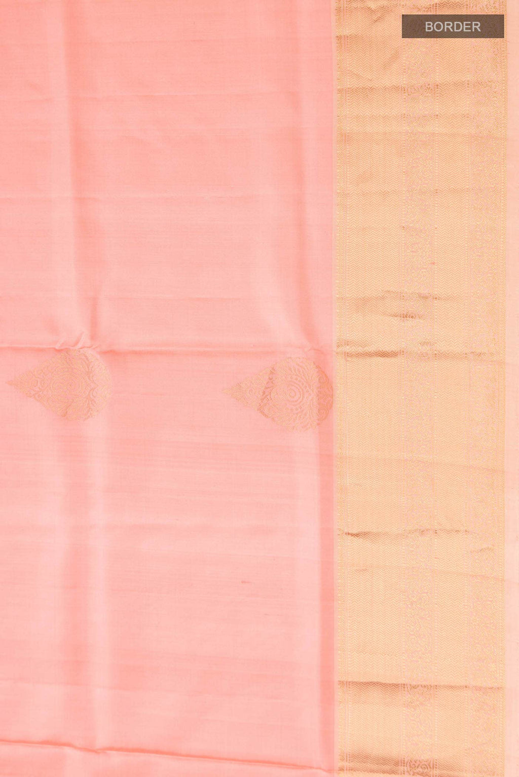Peach Soft Silk Saree