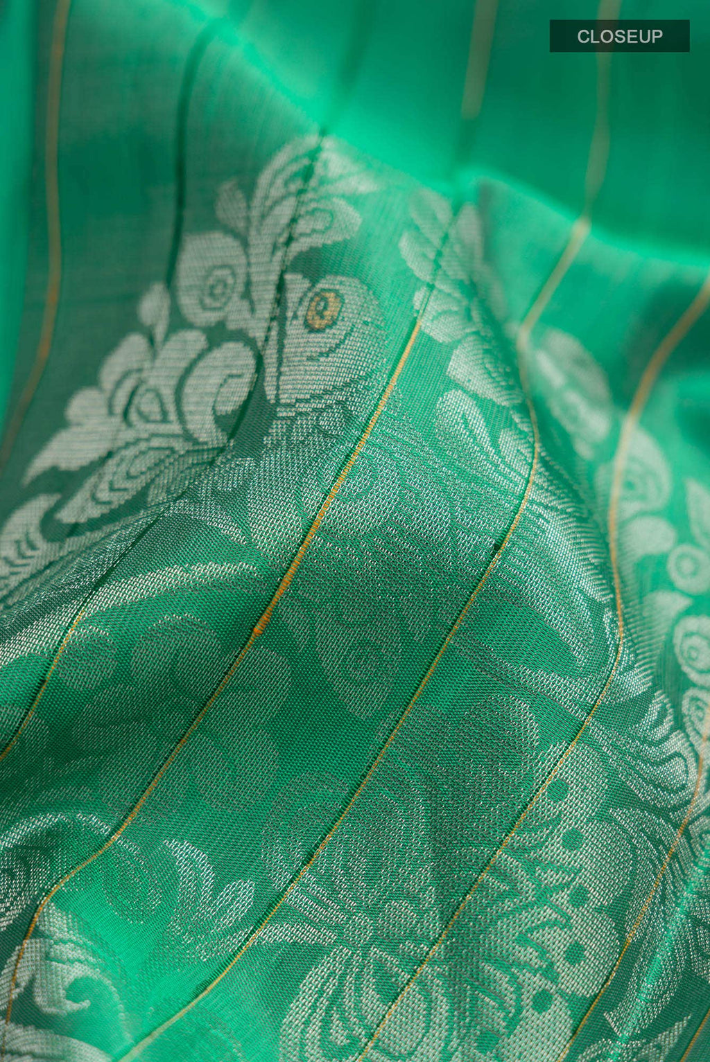 Green Kanchipuram Silk Saree