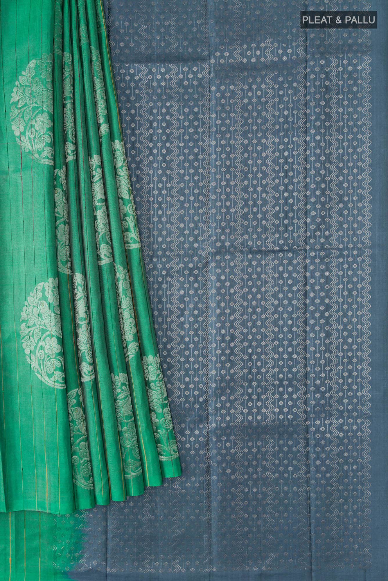 Green Kanchipuram Silk Saree