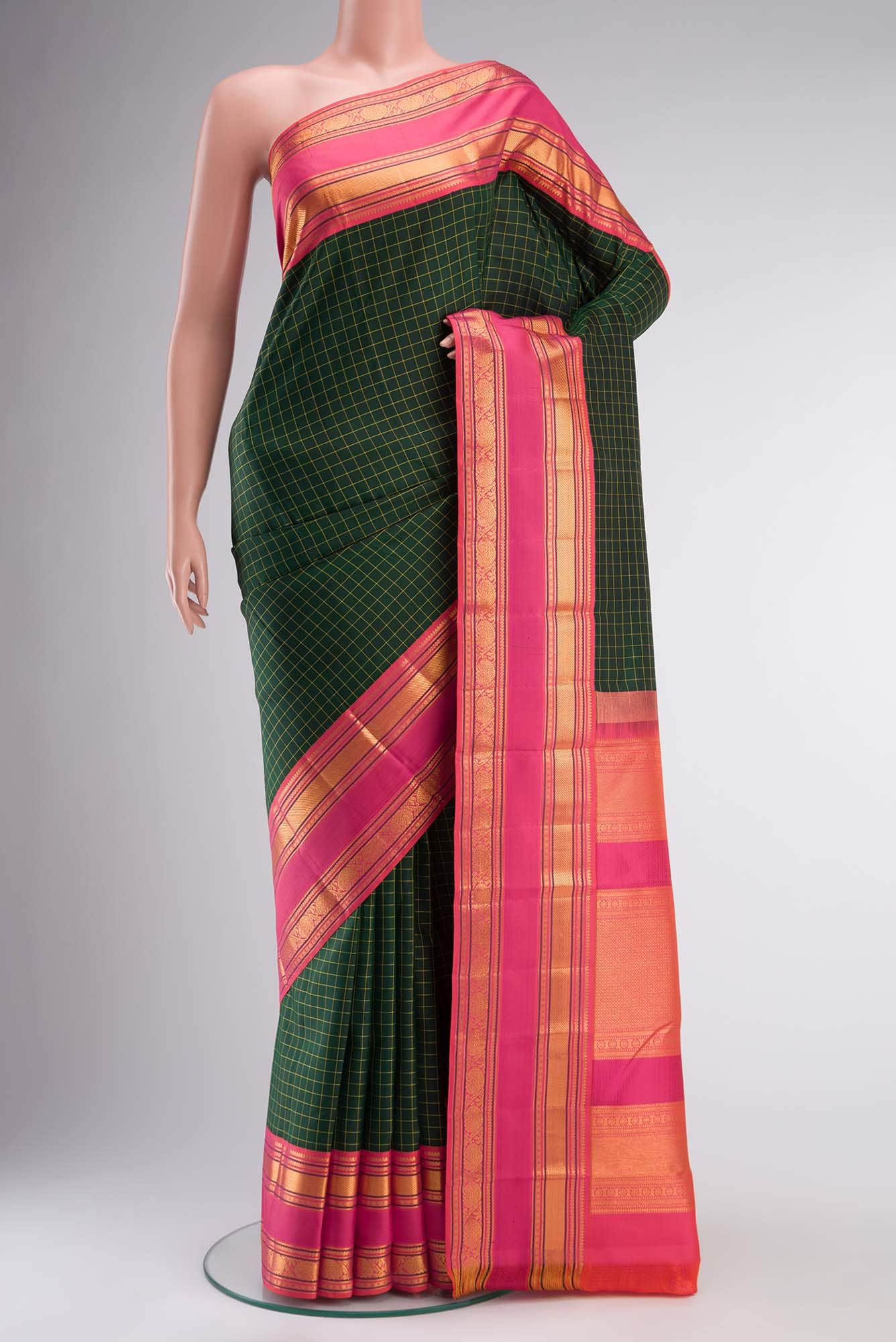 Green Kanchipuram Silk Saree