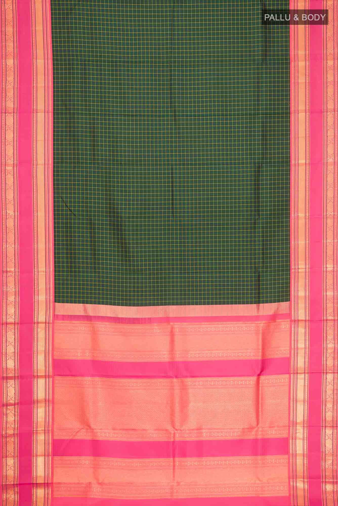 Green Kanchipuram Silk Saree