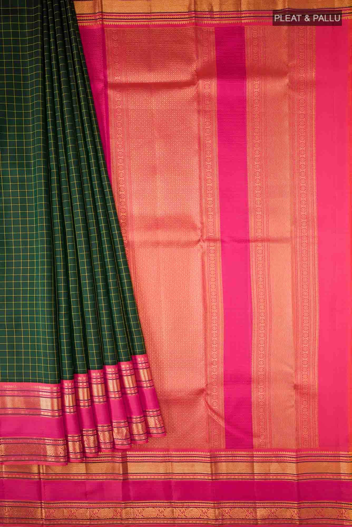 Green Kanchipuram Silk Saree