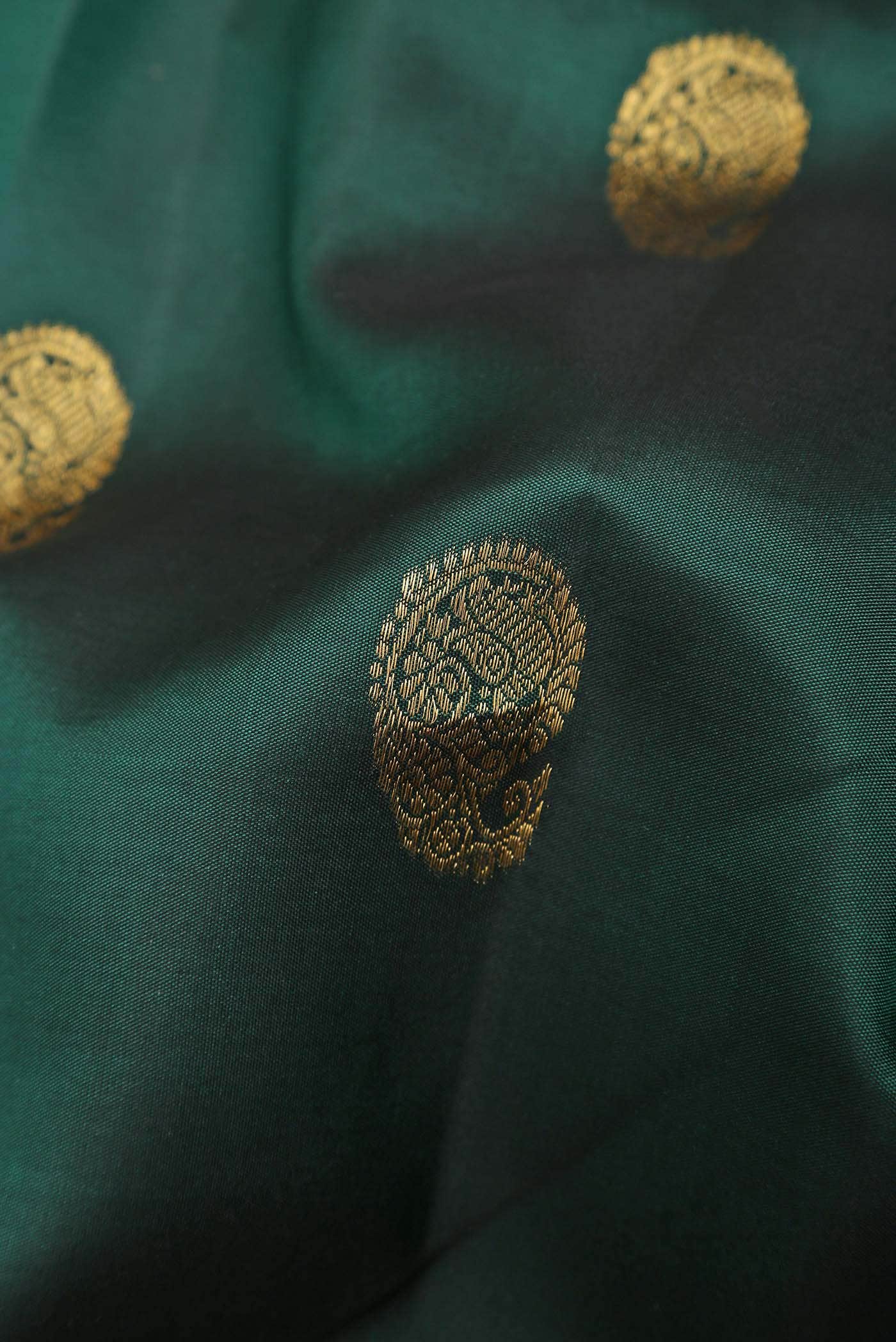 Green Kanchipuram Silk Saree