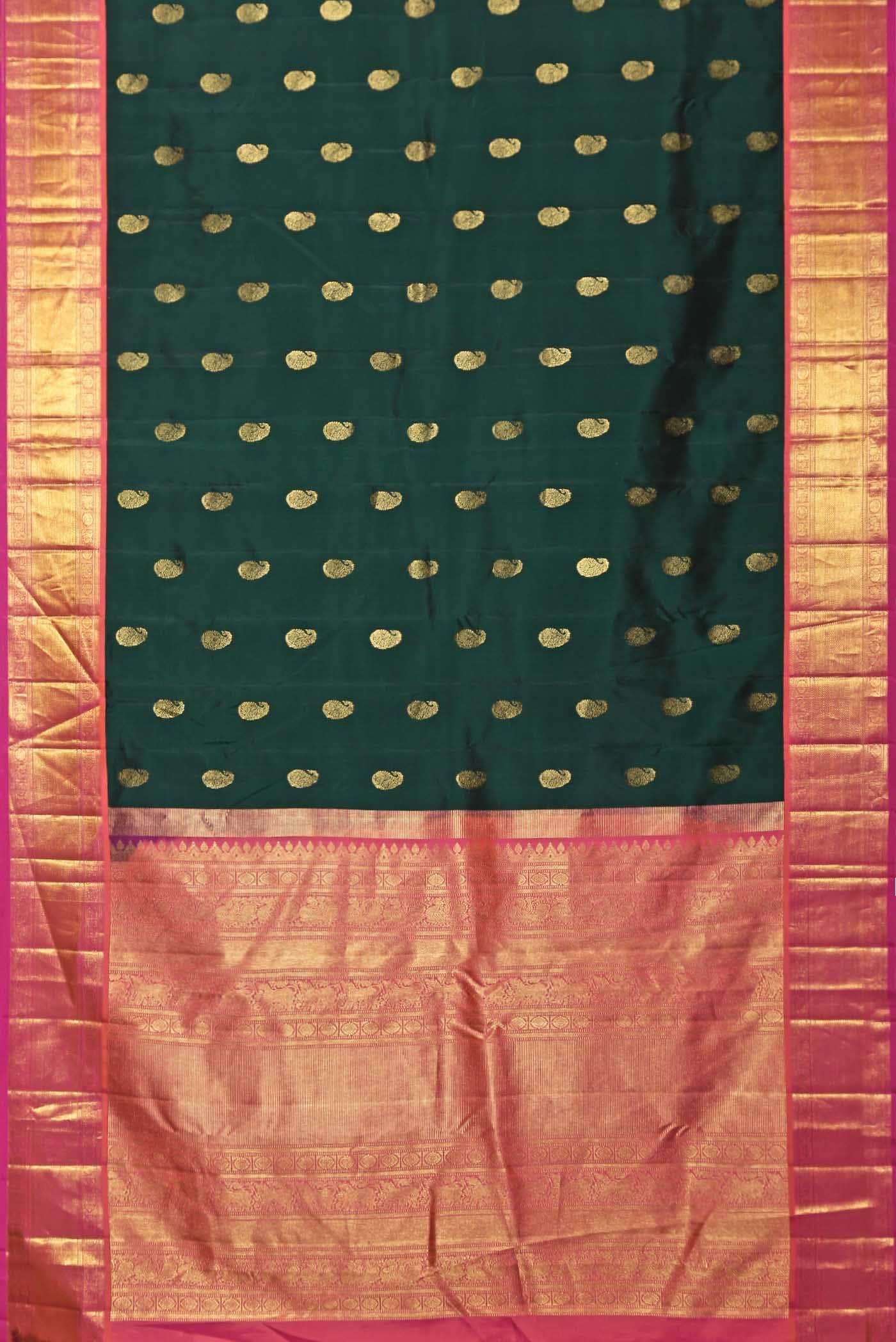 Green Kanchipuram Silk Saree