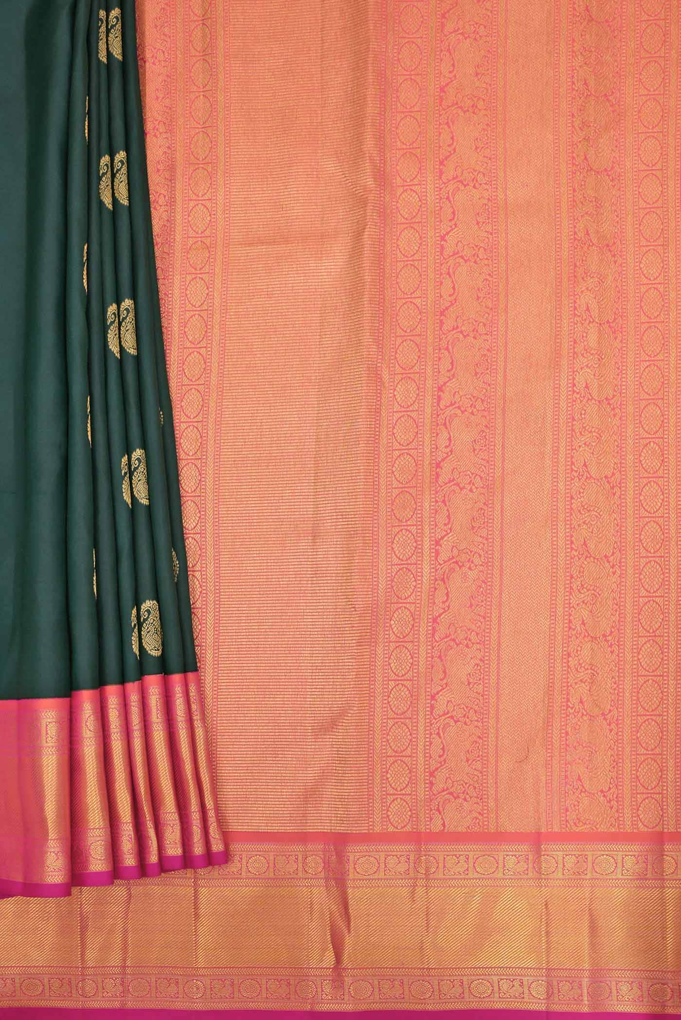 Green Kanchipuram Silk Saree