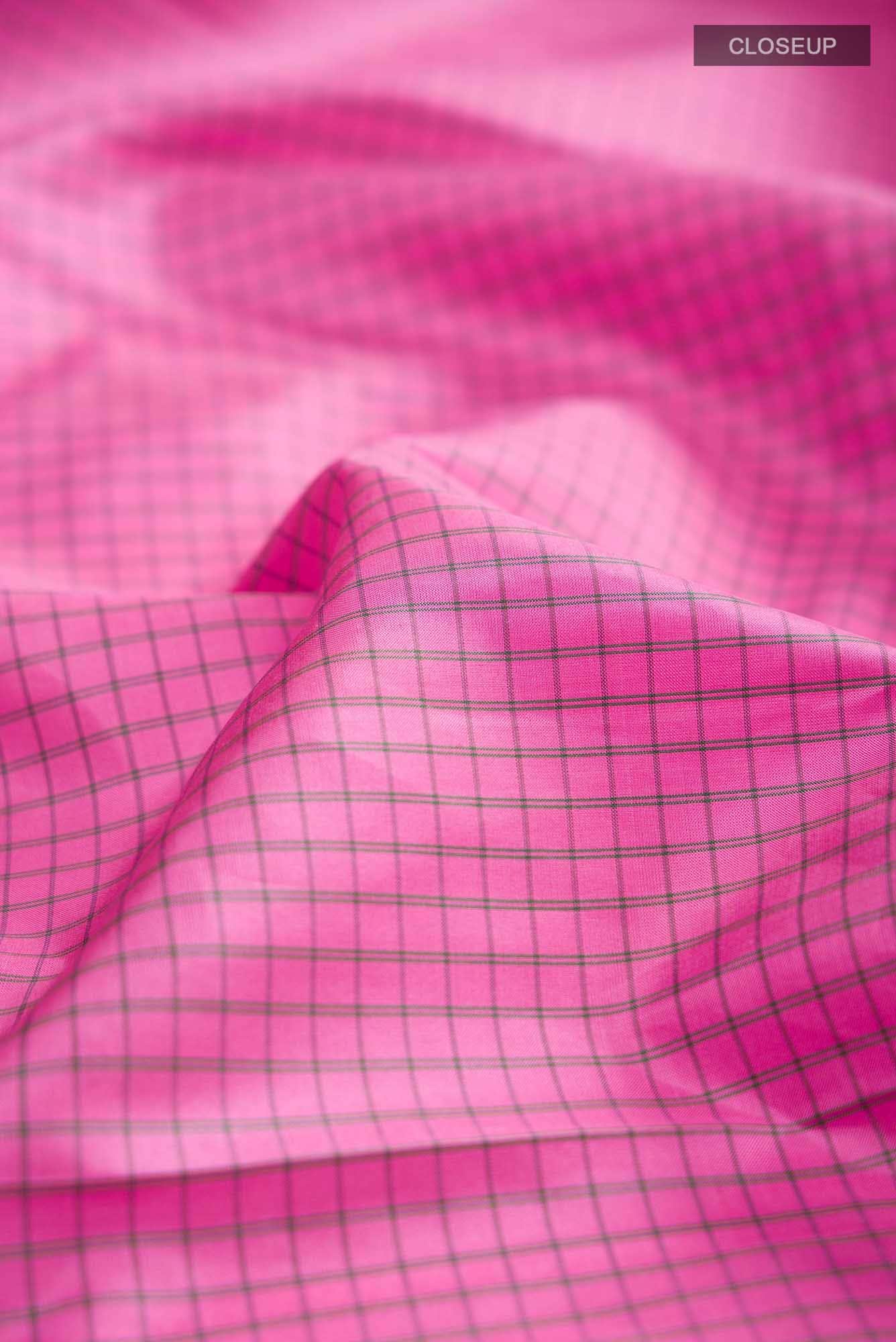 Pink Kanchipuram Silk Saree