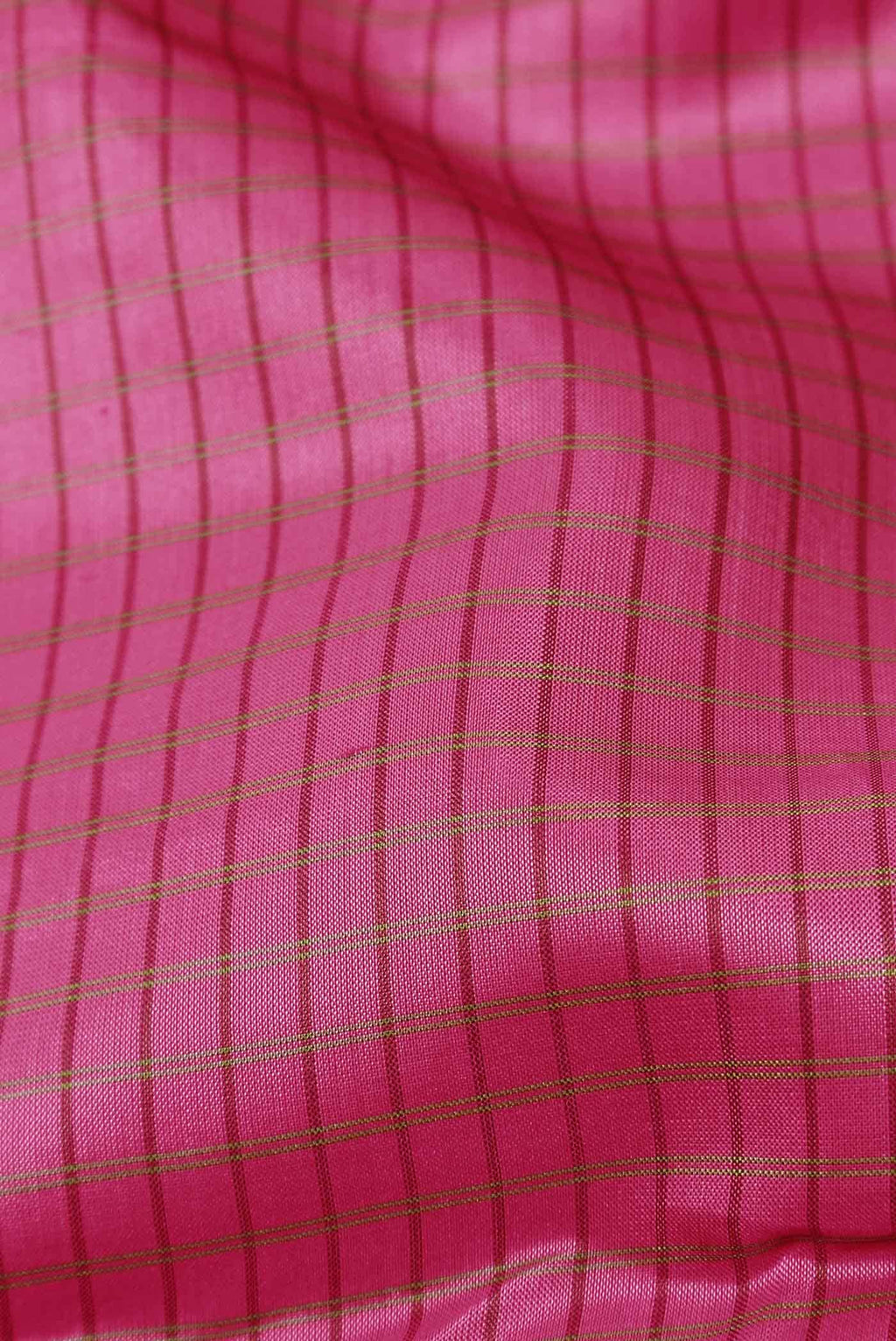 Pink Kanchipuram Silk Saree
