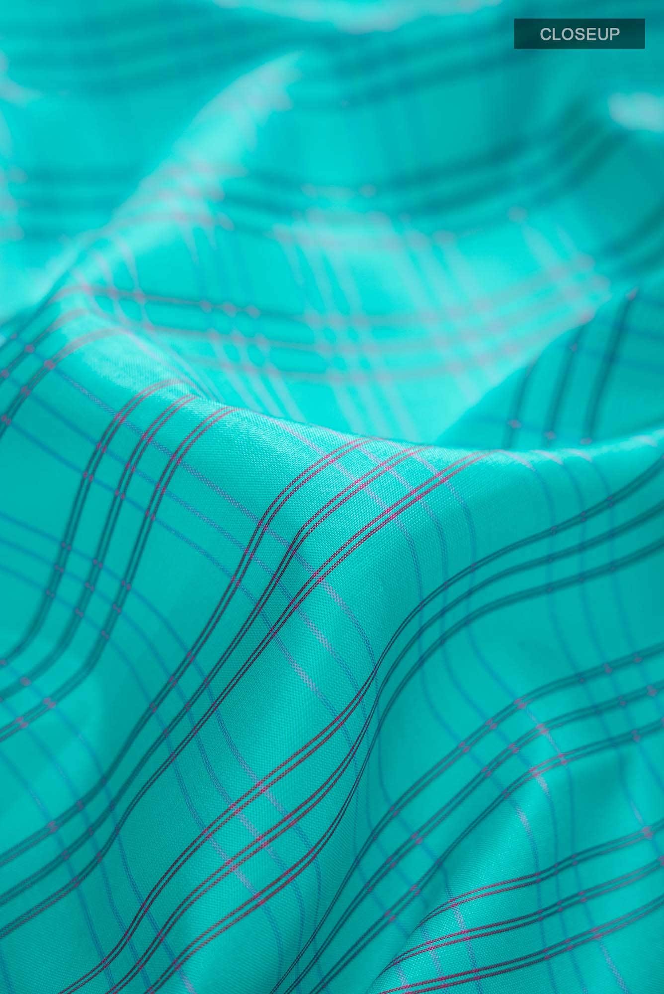 Blue Kanchipuram Silk Saree