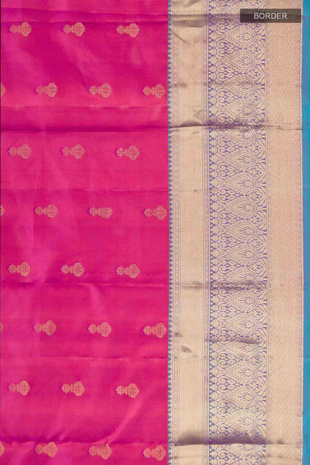 Pink Kanchipuram Silk Saree
