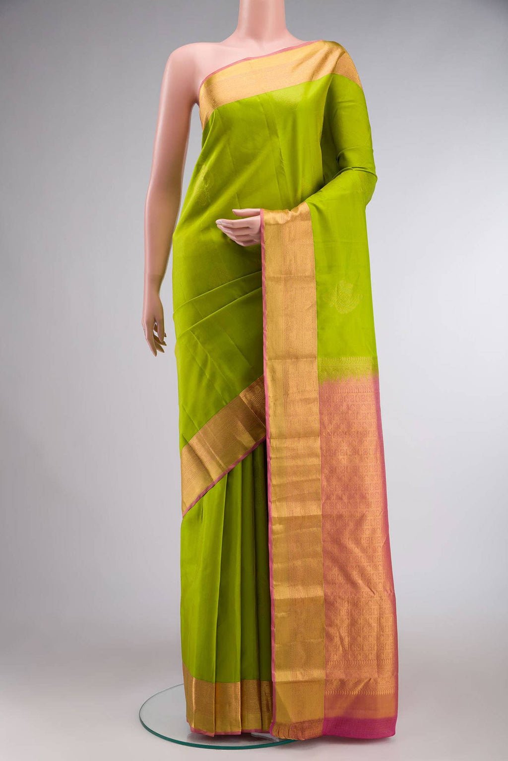 Green Kanchipuram Silk Saree