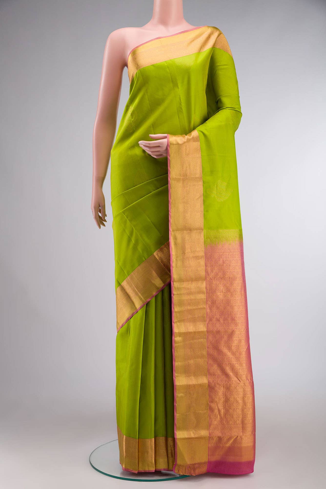 Green Kanchipuram Silk Saree