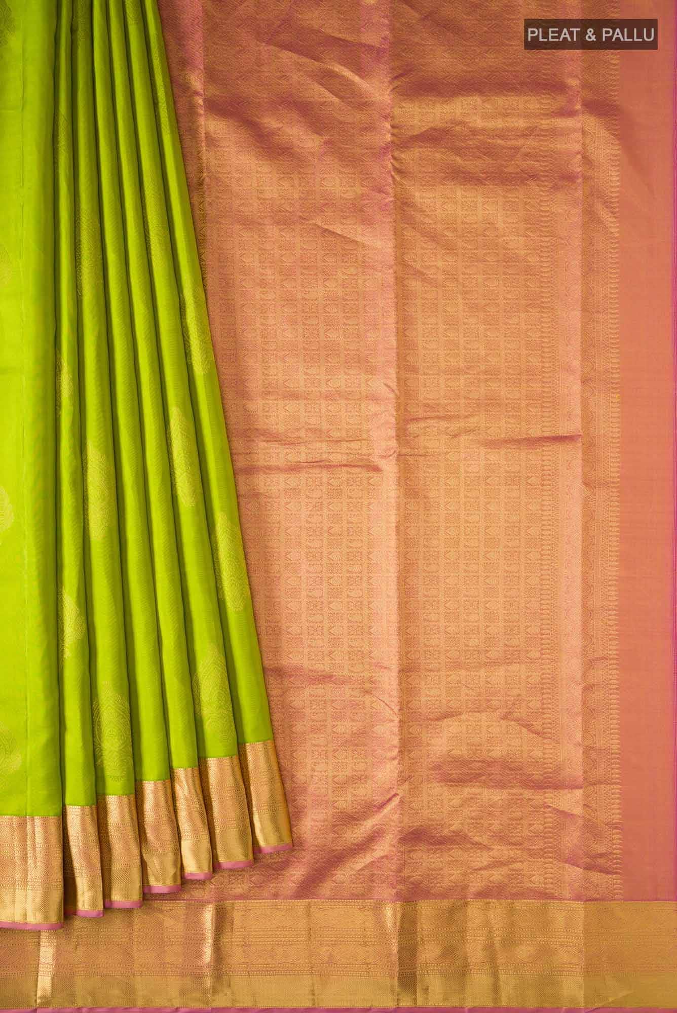 Green Kanchipuram Silk Saree