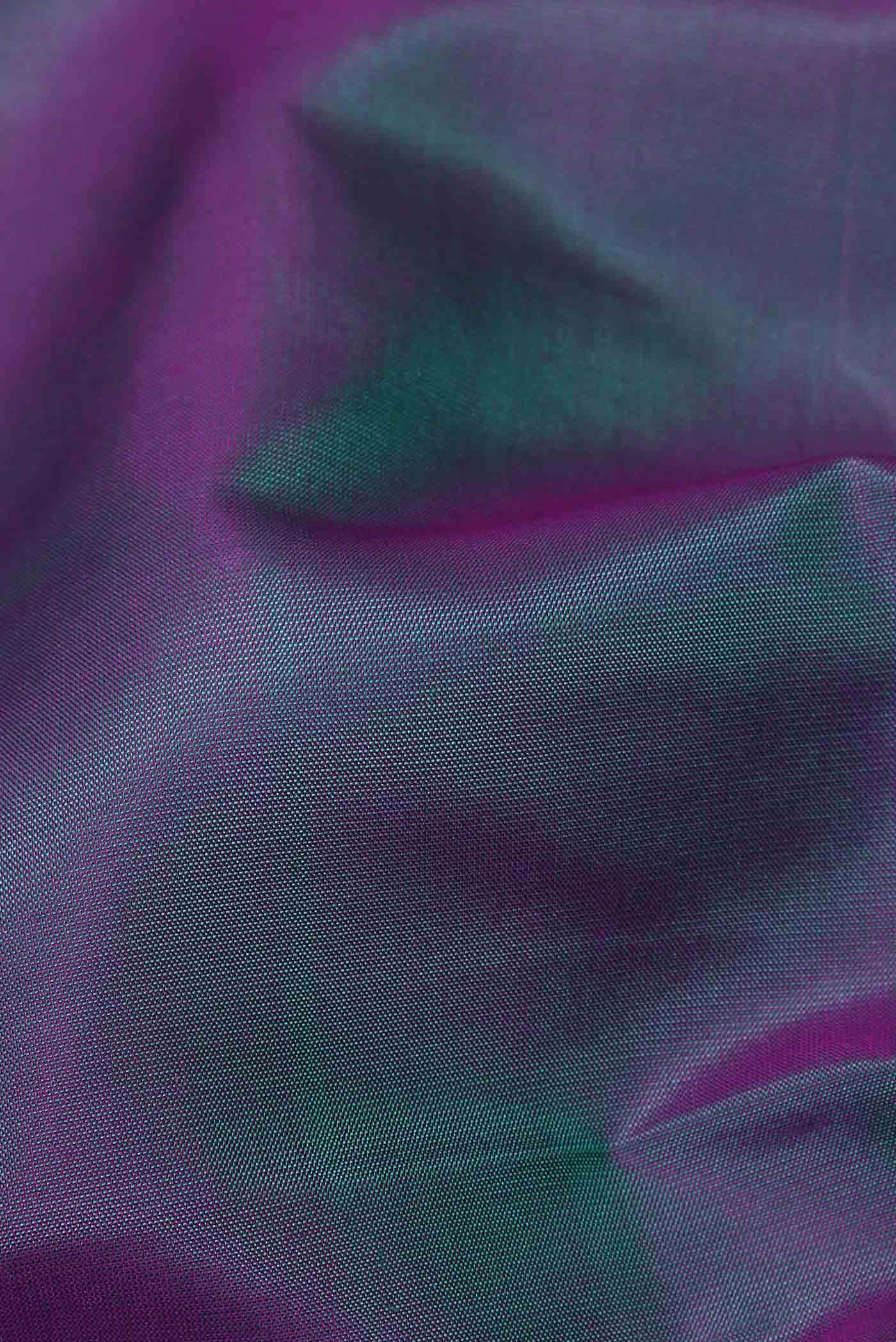 Blue Kanchipuram Silk Saree