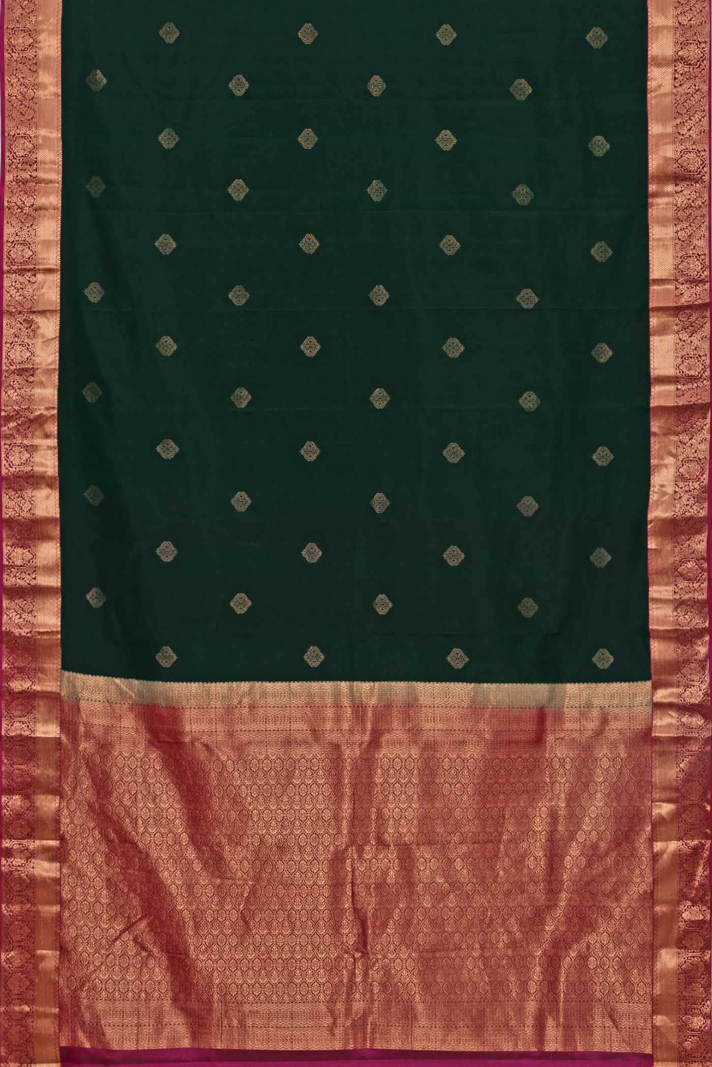 Green Kanchipuram Silk Saree