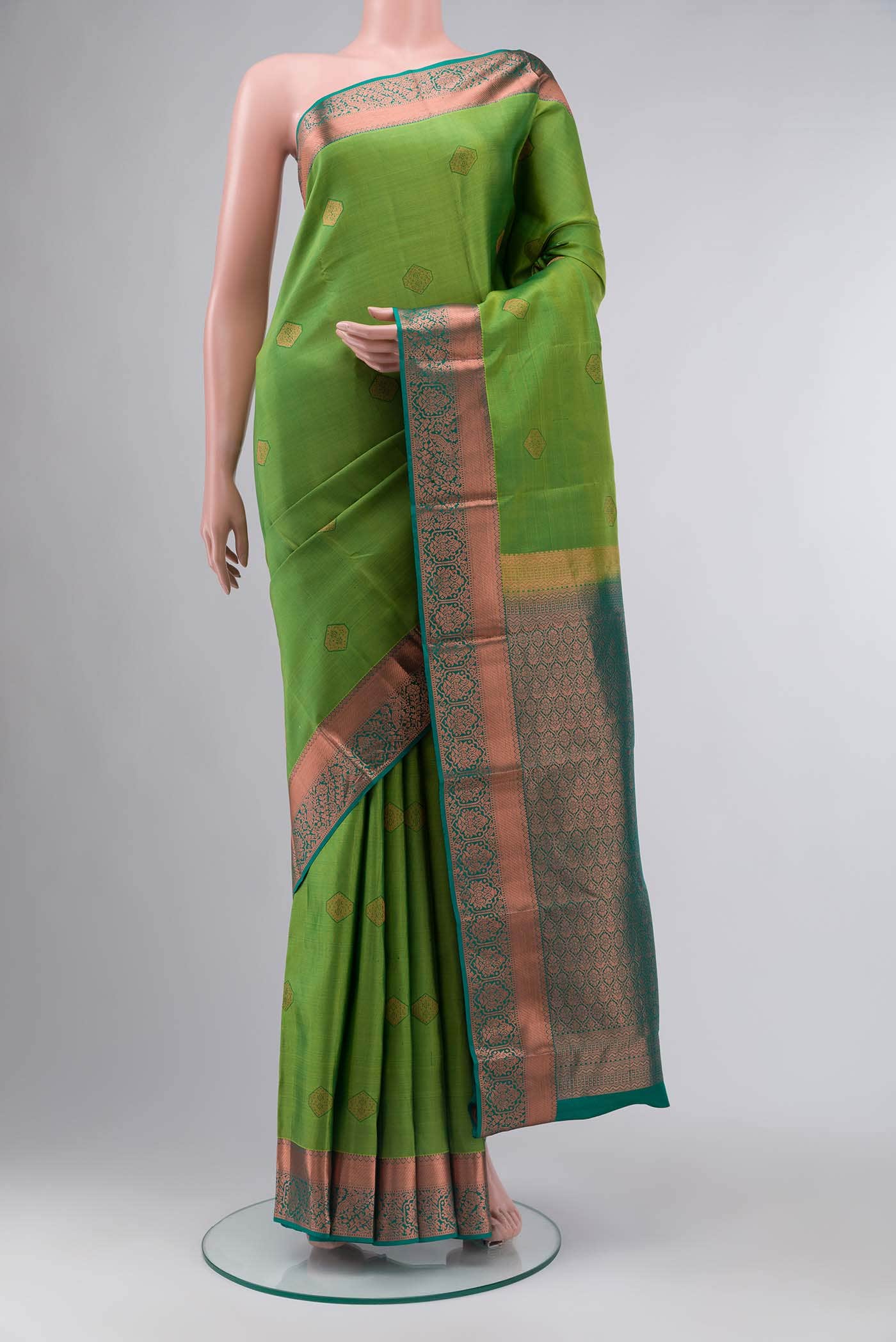 Green Soft Silk Saree