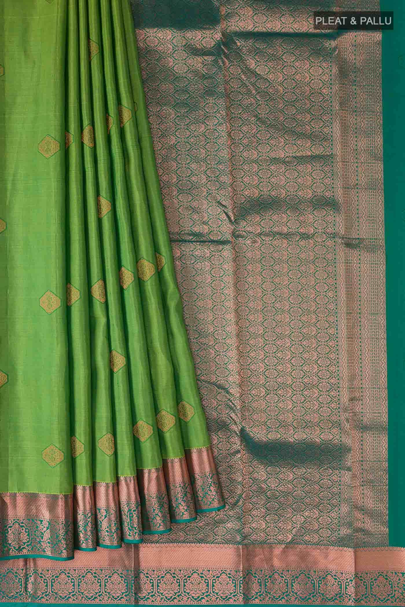 Green Soft Silk Saree