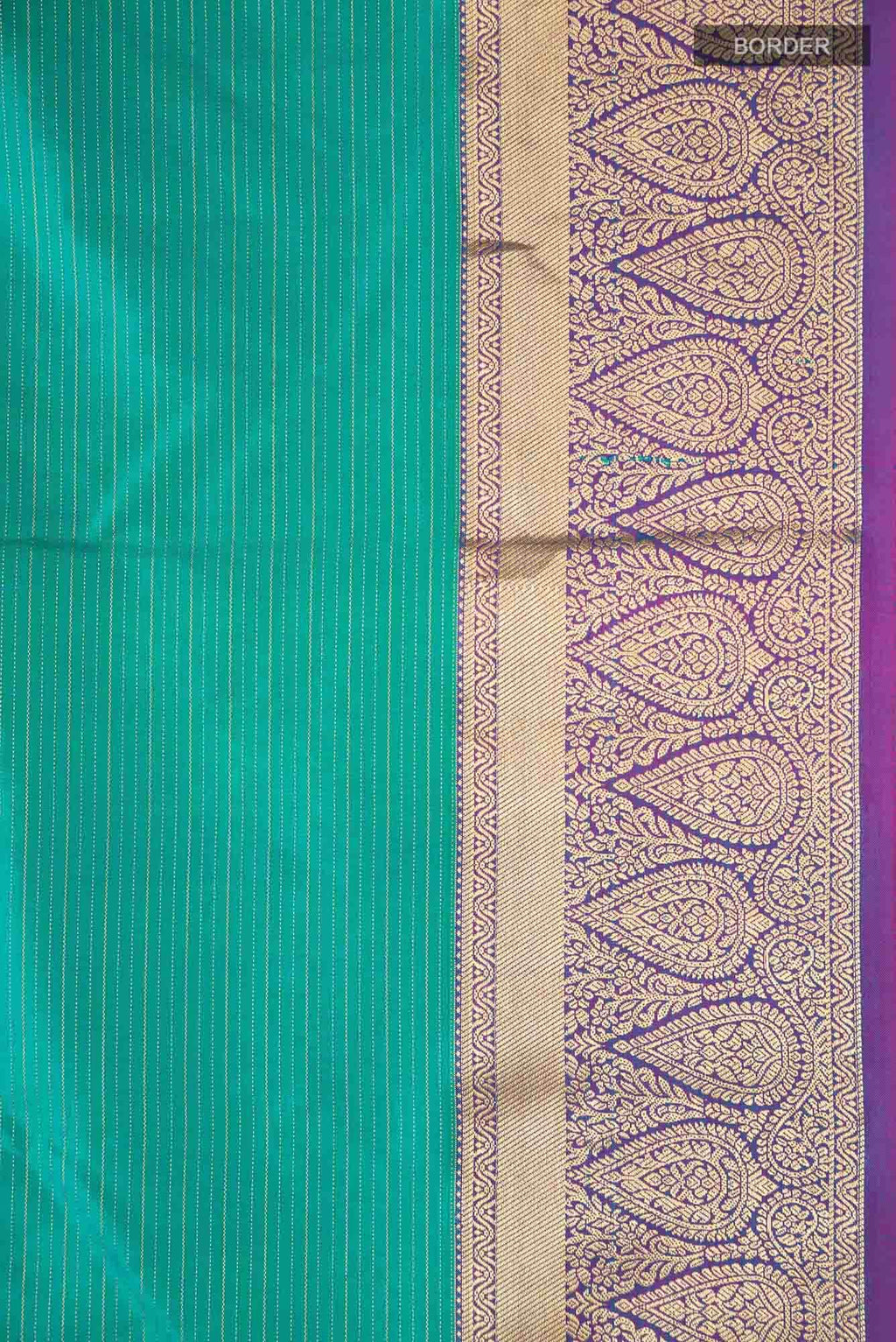 Blue Kanchipuram Silk Saree