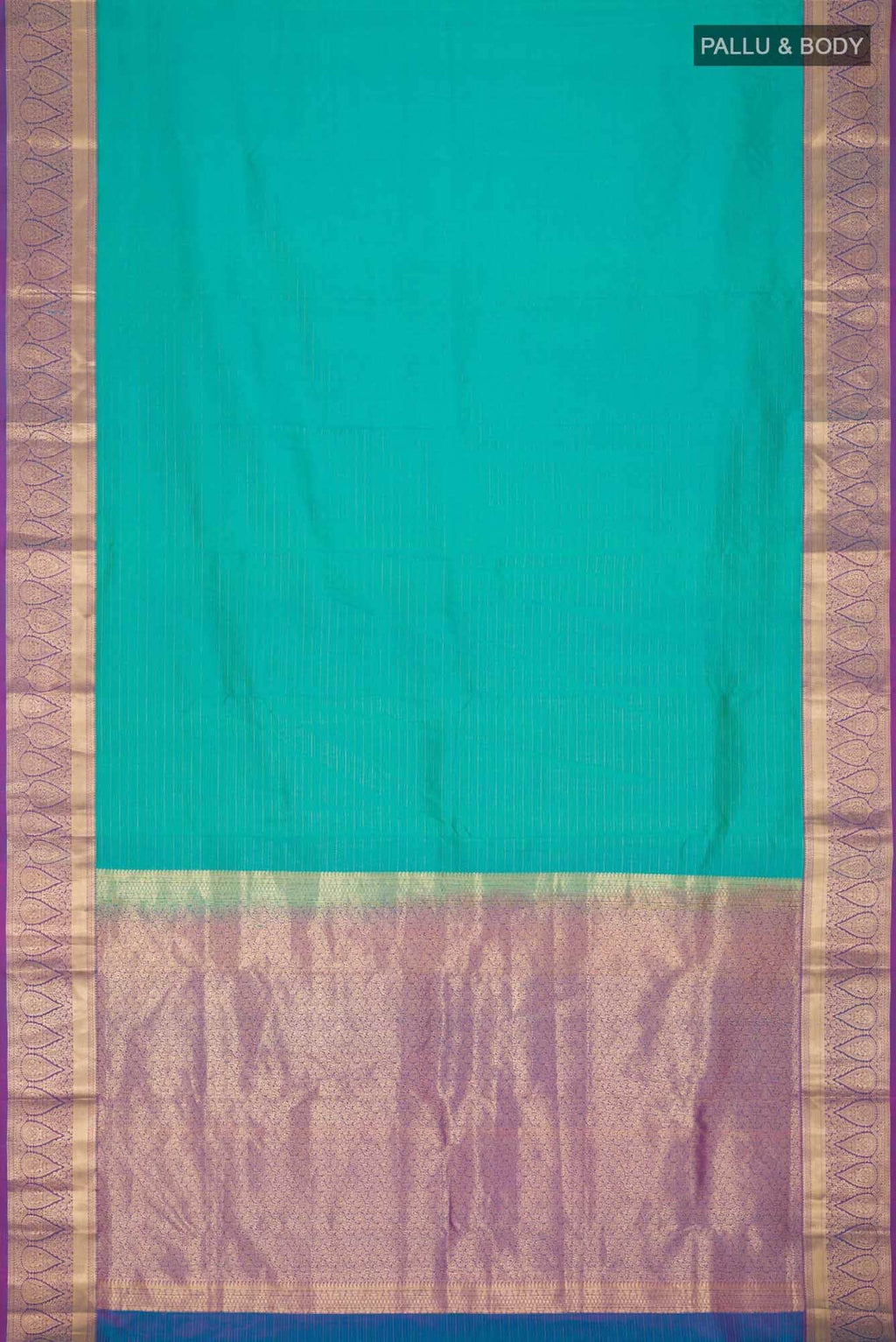Blue Kanchipuram Silk Saree
