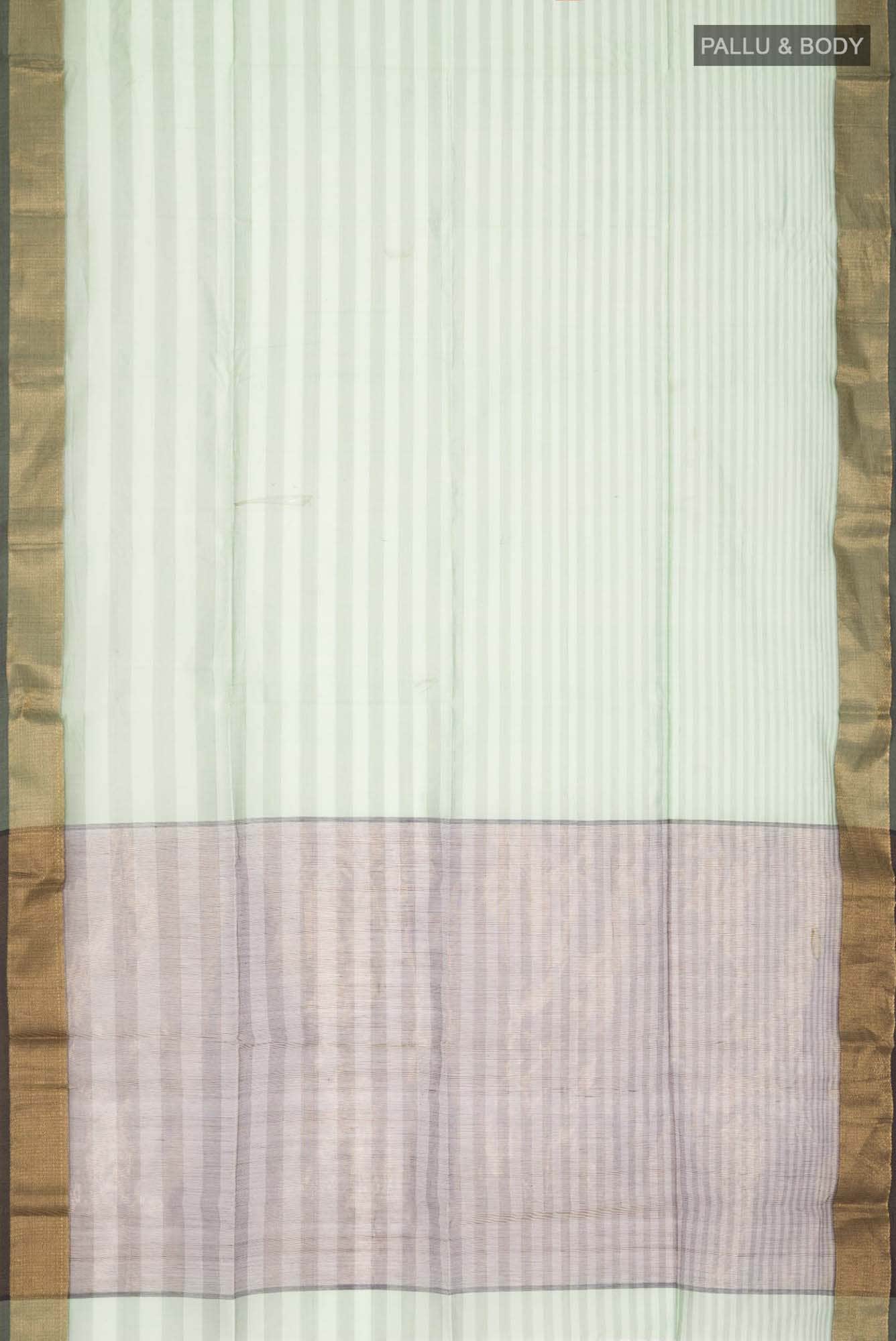 Green Maheshwari Silk Cotton Saree