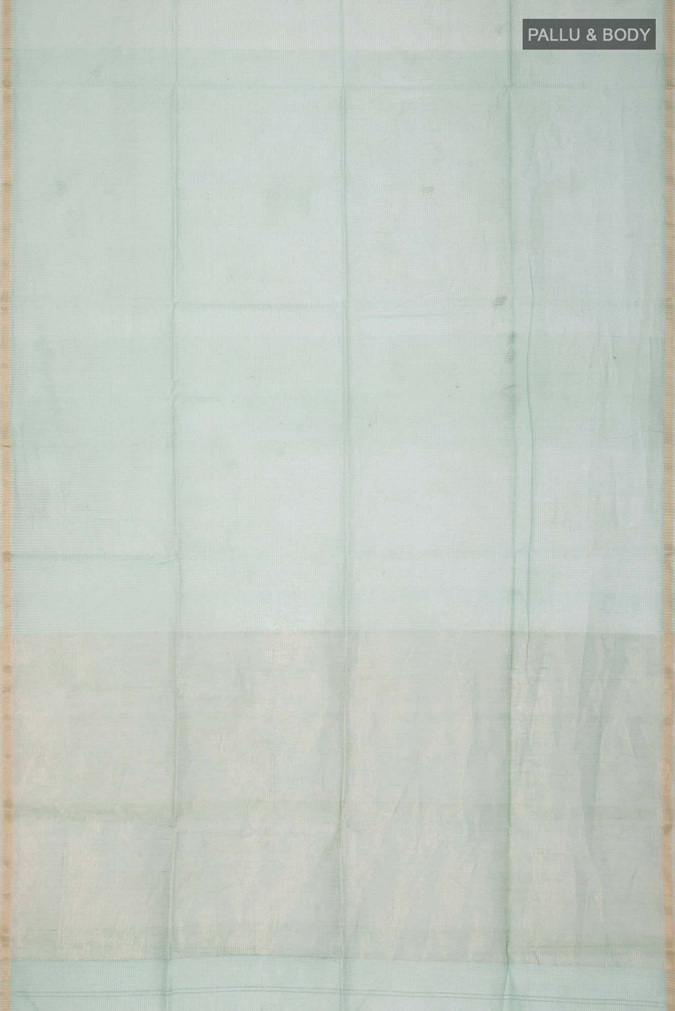 Mint Green Maheshwari Silk Cotton Saree