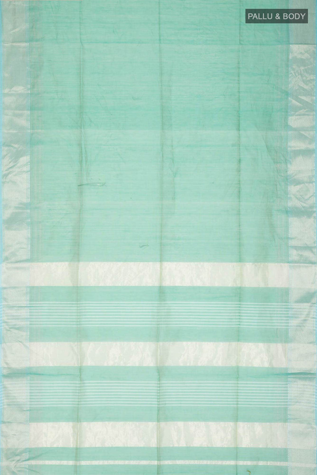 Green Maheshwari Silk Cotton Saree