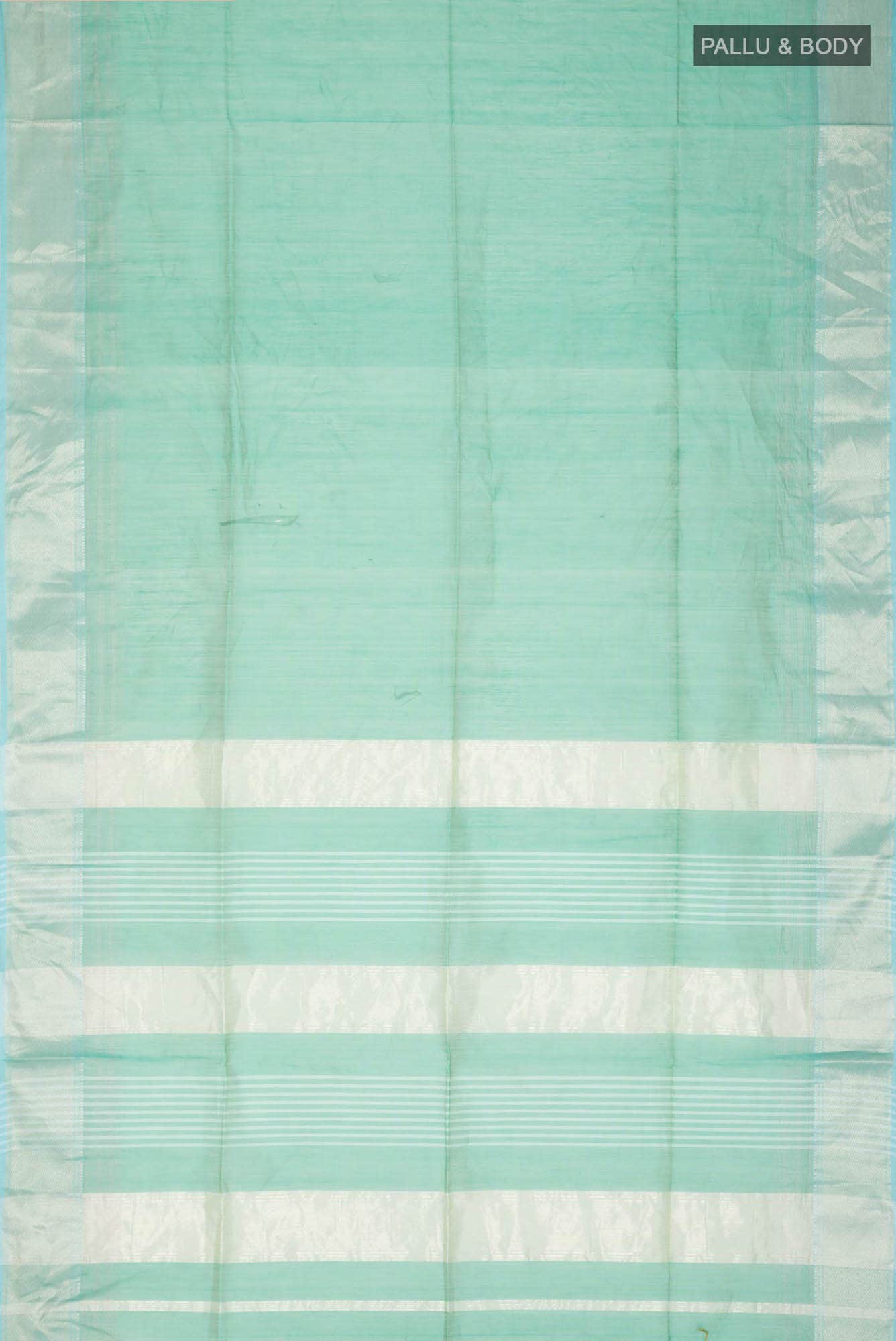 Green Maheshwari Silk Cotton Saree