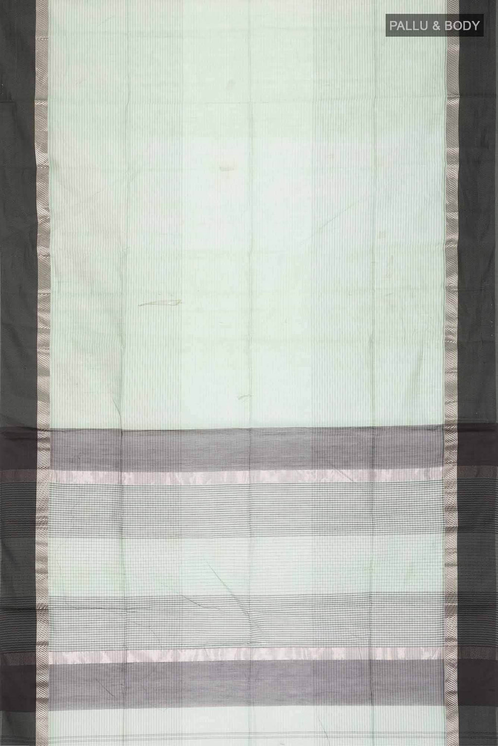 Sage Green Maheshwari Silk Cotton Saree