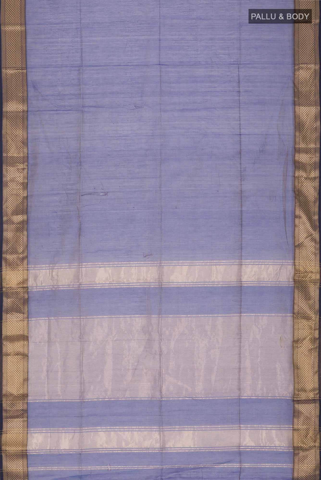 Blue Maheshwari Silk Cotton Saree