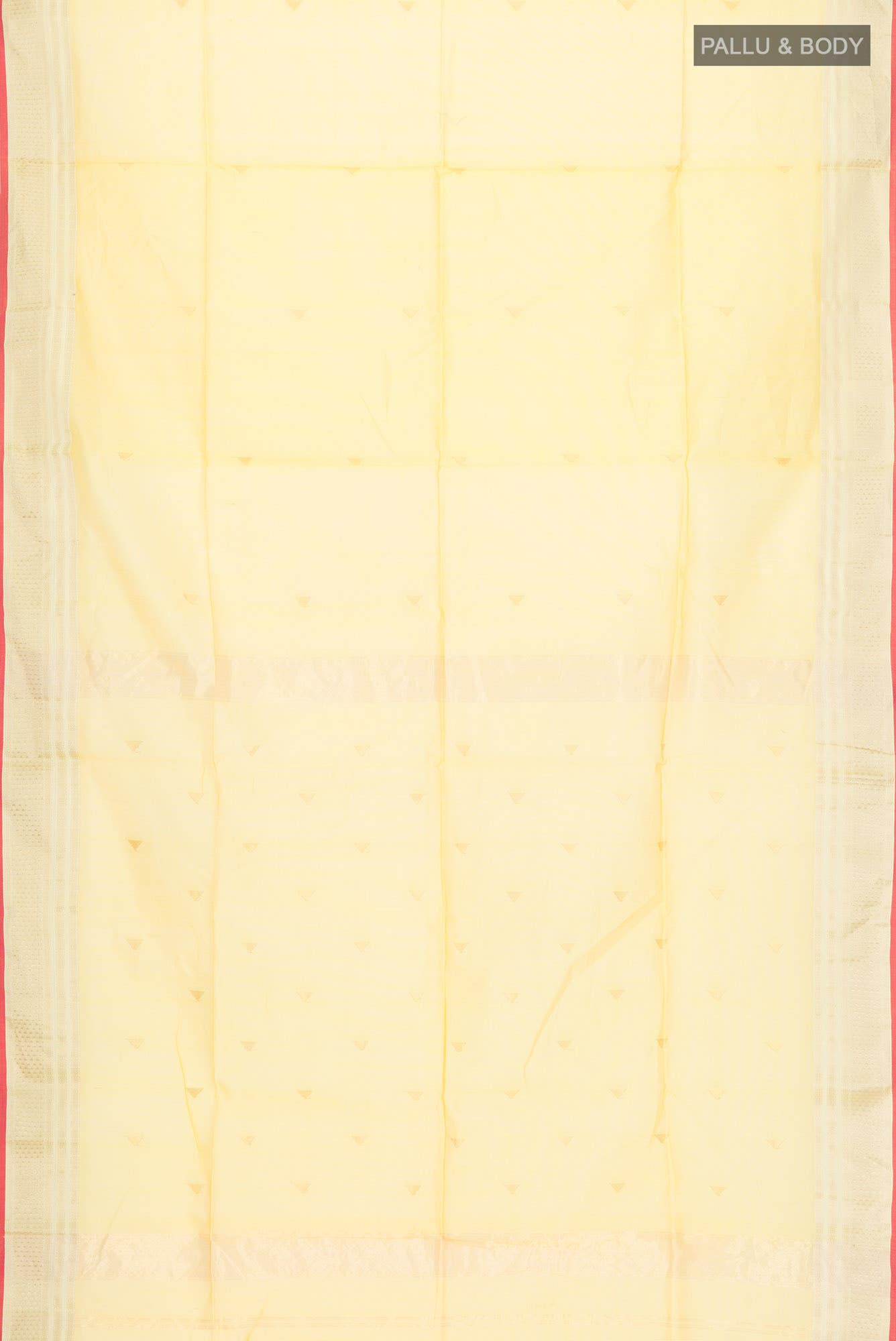 Yellow Maheshwari Silk Cotton Saree
