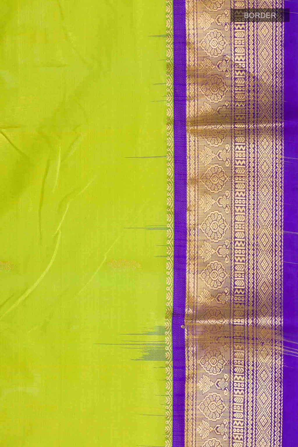 Green Bangalore Silk Saree