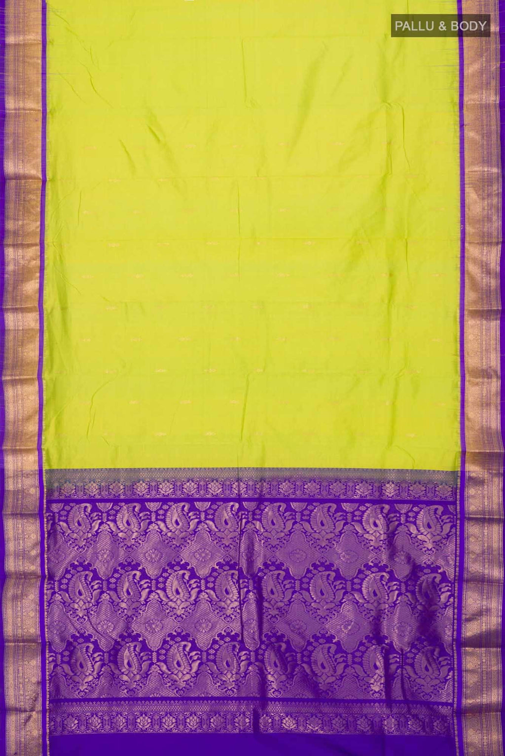 Green Bangalore Silk Saree