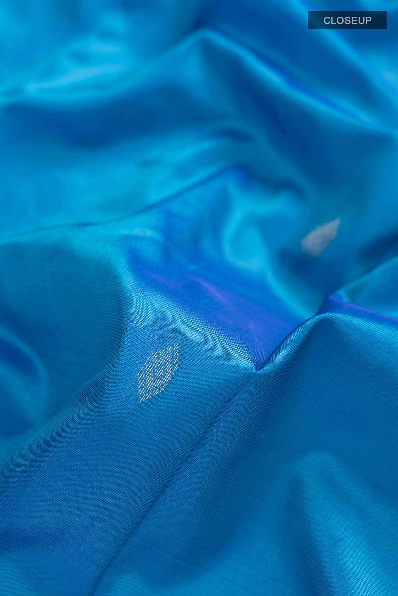 Blue Bangalore Silk Saree
