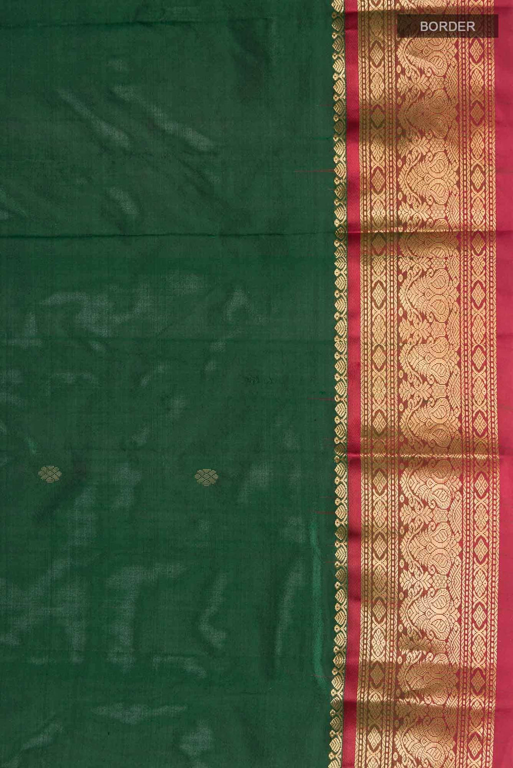 Green Bangalore Silk Saree