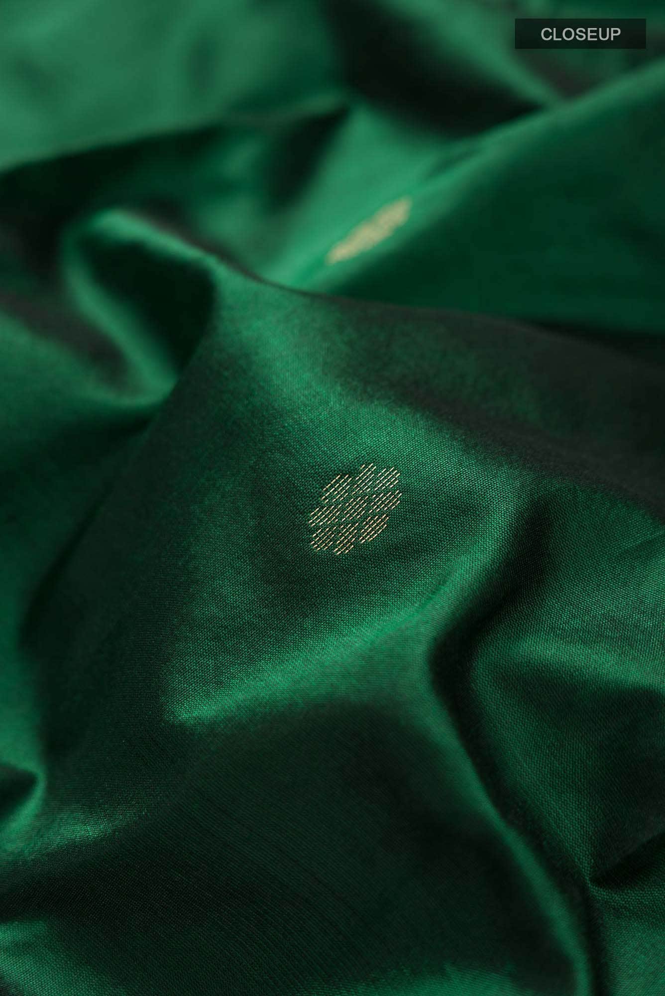 Green Bangalore Silk Saree