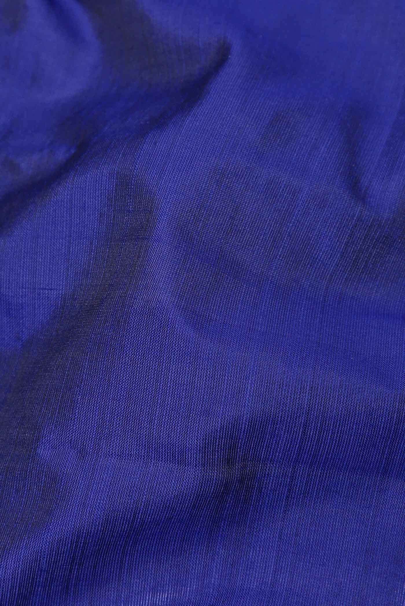 Blue Kanchipuram Silk Saree