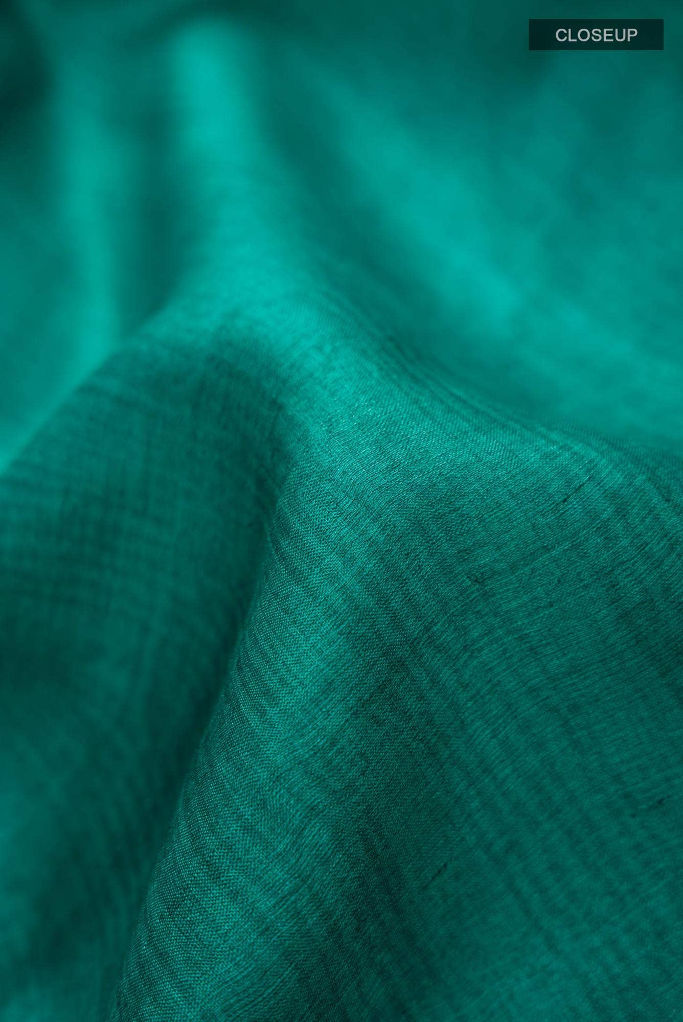 Green Bhagalpuri Tussar Silk Saree